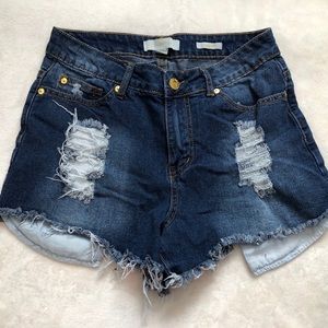 Jean shorts